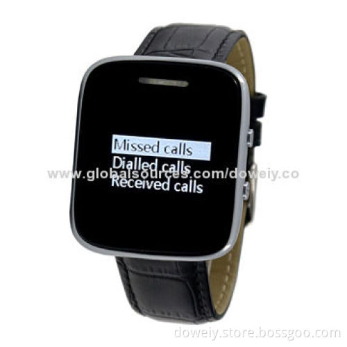 Hot Bluetooth Android smart watch with caller's name and number display